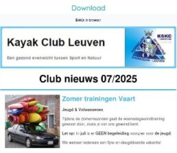Nieuwsbrief 18 – 07/2025