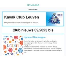 Nieuwsbrief 21 – 09/2025