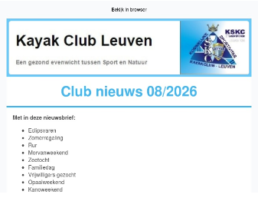Nieuwsbrief 31 – 08/2026